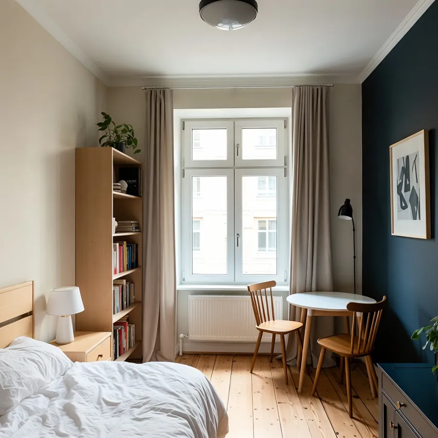 Couleurs claires pour agrandir visuellement un petit espace